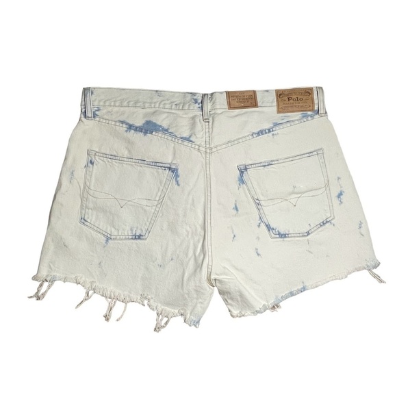 Women's Polo Ralph Lauren The Sprighton Boyfriend Shorts Size 32 Stonewash NWT - Picture 3 of 4
